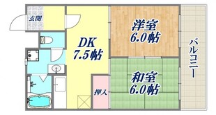 フィオーレ塚口の物件間取画像